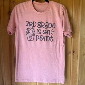 Women’s Teacher Shirt 3rd Grade Medium